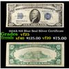 1934A $10 Blue Seal Silver Certificate Grades vf+