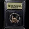 Image 2 : Proof 1986-s Statue of Liberty Modern Commem Half Dollar 50c Graded GEM++ Proof Deep Cameo By USCG