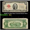 1928G $2 Red Seal United States Note Grades f+