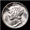 Image 2 : 1939-d Mercury Dime 10c Grades GEM+ FSB