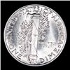 Image 3 : 1939-p Mercury Dime 10c Grades GEM+ Unc