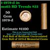 Image 1 : Shotgun Lincoln 1c roll, 1979-d 50 pcs Brandt Wrapper