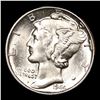Image 2 : 1944-p Mercury Dime 10c Grades GEM++ Unc