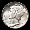 Image 2 : 1939-p Mercury Dime 10c Grades GEM+ FSB