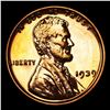 Image 2 : Proof 1939 Lincoln Cent 1c Grades Gem+ Proof Red