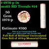 Image 1 : Shotgun Lincoln 1c roll, 1976-p 50 pcs Wrapper