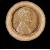 Image 2 : Mixed small cents 1c orig shotgun roll, 1918-D Wheat Cent, 1897 Indian Cent other end, Brinks Wrappe