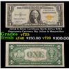 1935A $1 Silver Certificate North Africa WWII Emergency Currency. Sig. Julian & Morgenthau Grades vf