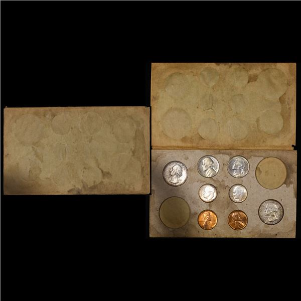 Partial All Original 1955 Mint Set On Original Cardboard