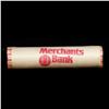 Image 3 : Shotgun Lincoln 1c roll,Merchants Bank Wrapper 1980-p 50 pcs