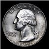 Image 2 : 1946-d Washington Quarter 25c Grades GEM Unc