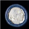 Image 2 : Buffalo Nickel Shotgun Roll in Old Bank Style 'Bell Telephone'  Wrapper 1925 & D Mint Ends