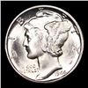 Image 2 : 1944-d Mercury Dime 10c Grades Choice Unc FSB