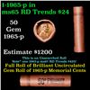 Image 1 : Shotgun Lincoln 1c roll, 1965-p 50 pcs Brandt Wrapper