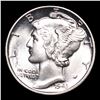 Image 2 : 1943-p Mercury Dime 10c Grades GEM FSB