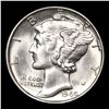 Image 2 : 1940-p Mercury Dime 10c Grades GEM++ Unc