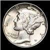 Image 2 : 1944-p Mercury Dime 10c Grades GEM+ Unc