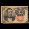 Image 2 : 1875 US Fractional Currency 10c Fifth Issue Fr-1266 Short Key Grades vf++