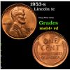 Image 1 : 1953-s Lincoln Cent 1c Grades Choice+ Unc RD