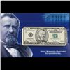 Image 4 : **Star Note** 2001 $50 Federal Reserve Note, Uncirculated Low Serial BEP Folio Issue (Richmond, VA) 