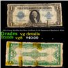 1923 $1 Large Size Blue Seal Silver Certificate, Fr-237 Signatures of Speelman & White Grades vg det