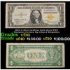 1935A $1 Silver Certificate North Africa WWII Emergency Currency. Sig. Julian & Morgenthau Grades vf