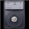 Image 4 : ***Auction Highlight*** 1934-d Mercury Dime 10c Graded ms66 fsb By SEGS (fc)