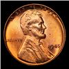 Image 2 : 1945-p Lincoln Cent 1c Grades GEM++ Unc RD