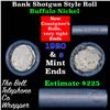 Image 1 : Buffalo Nickel Shotgun Roll in Old Bank Style 'Bell Telephone'  Wrapper 1920 & s Mint Ends