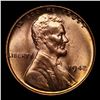 Image 2 : 1942-p Lincoln Cent 1c Grades GEM Unc RD
