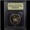 Image 2 : Proof 1991-1995-P WWII Modern Commem Half Dollar 50c Graded GEM++ Proof Deep Cameo By USCG