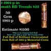Image 1 : Shotgun Lincoln 1c roll, 1961-d 50 pcs Steel Strong Wrapper