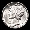 Image 2 : 1938-p Mercury Dime 10c Grades GEM Unc