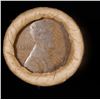 Image 2 : Mixed small cents 1c orig shotgun roll, 1917-S Wheat Cent, 1890 Indian Cent other end, Brinks Wrappe