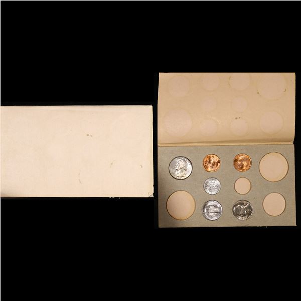 Partial All Original 1957 Mint Set On Original Cardboard