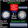 Image 1 : Buffalo Nickel Shotgun Roll in Old Bank Style 'Bell Telephone'  Wrapper 1925 & s Mint Ends