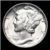 Image 2 : 1945-s Mercury Dime 10c Grades Choice Unc+ FSB