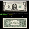 Image 1 : 1963B $1 'Barr Note' Federal Reserve Note (New York, NY) Grades vf+