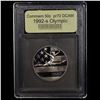 Image 2 : Proof 1992-S Olympic Modern Commem Half Dollar 50c Graded GEM++ Proof Deep Cameo By USCG
