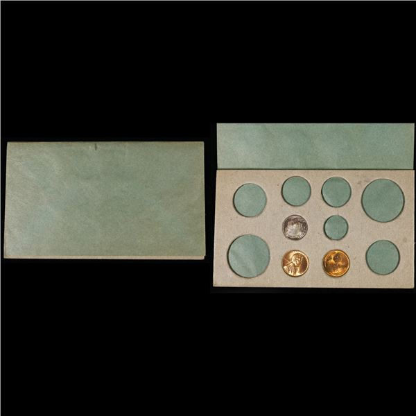 Partial All Original 1952 Mint Set On Original Cardboard