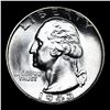Image 2 : 1943-d Washington Quarter 25c Grades GEM+ Unc