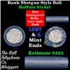 Image 1 : Buffalo Nickel Shotgun Roll in Old Bank Style 'Bell Telephone'  Wrapper 1927 & D Mint Ends