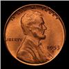 Image 2 : 1953-d Lincoln Cent 1c Grades GEM Unc RB