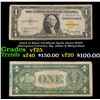 1935A $1 Silver Certificate North Africa WWII Emergency Currency. Sig. Julian & Morgenthau Grades vf