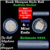 Image 1 : Buffalo Nickel Shotgun Roll in Old Bank Style 'Bell Telephone'  Wrapper 1923 & s Mint Ends