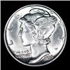 Image 2 : 1939-p Mercury Dime 10c Grades GEM Unc