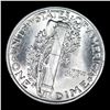 Image 3 : 1939-p Mercury Dime 10c Grades GEM Unc