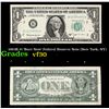 Image 1 : 1963B $1 'Barr Note' Federal Reserve Note (New York, NY) Grades vf++