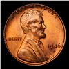 Image 2 : 1946-d Lincoln Cent 1c Grades GEM Unc RB