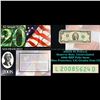 Image 1 : 2003A $2 Federal Reserve Note, Uncirculated 2008 BEP Folio Issue (San Francisco, CA) Grades Gem CU